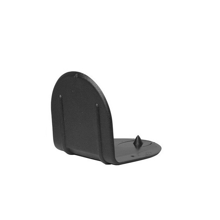 Angle de protection parafeuillard plastique noir avec picot (x2000)  - 1