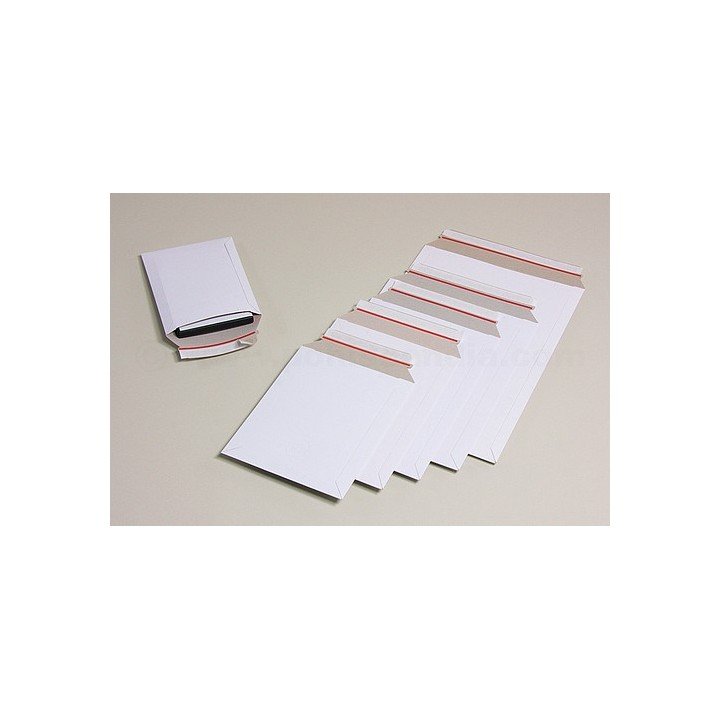 200 enveloppes cartons blanches BBX2W 215 x 270mm