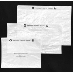 1000 Pochettes porte-document NEUTRE A5 228x165 papier CRISTAL  - 1