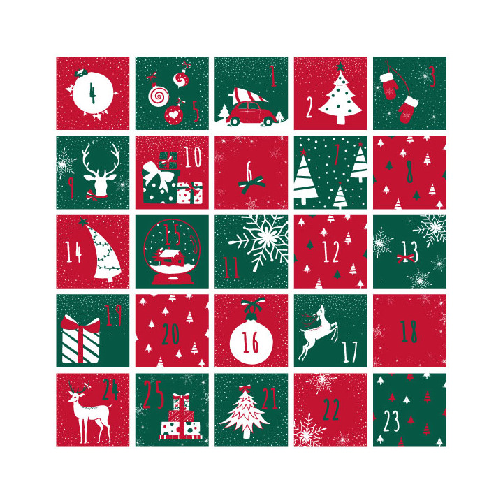 8x Rouleaux de papier d'emballage de Noël / mélange de papier cadeau  imprimé 250 x 70 cm