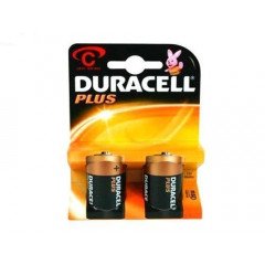 10 piles LR14 C (5 blisters) Duracell Plus R14 C